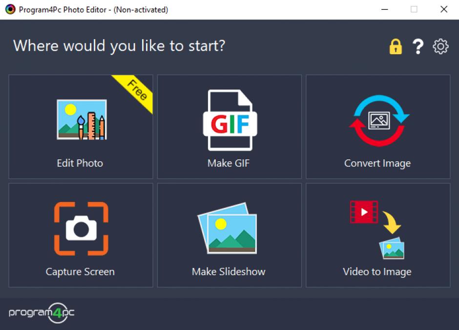 Program4pc Photo Editor Registration Key