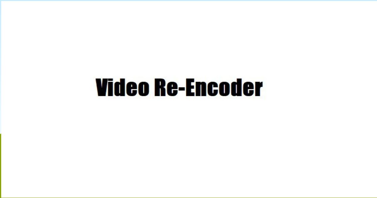 Fix.video Re-encoder Crack