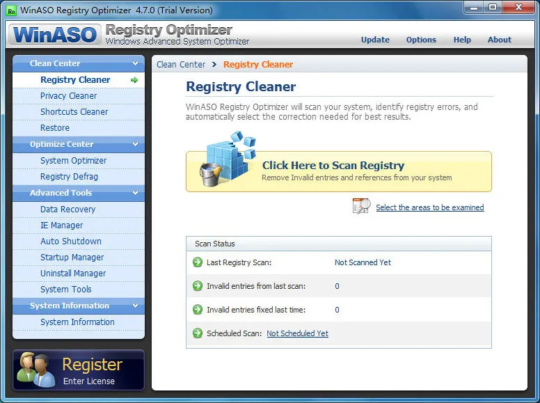 Winaso Registry Optimizer License Key