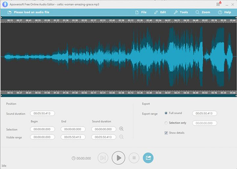 apowersoft-free-online-audio-editor