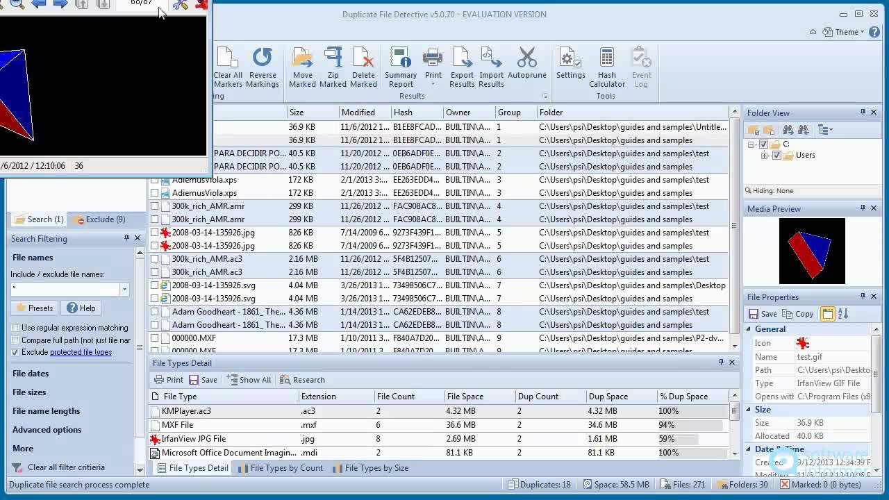 Duplicate File Detective Torrent 