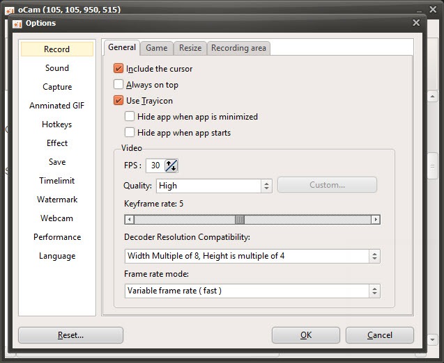 oCam Screen Recorder Serial Key 