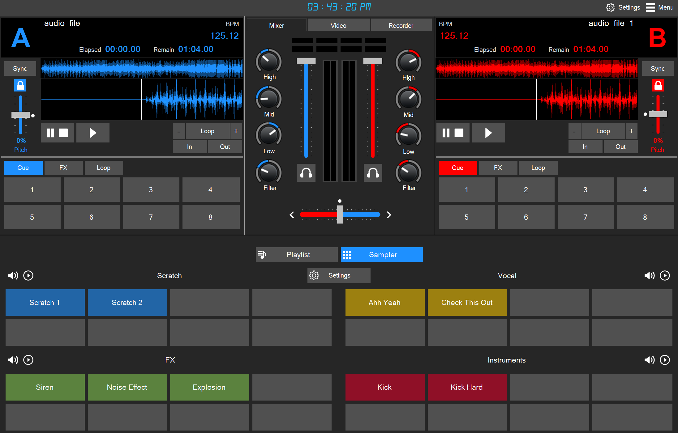 Program4pc Dj Music Mixer crack 