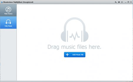 wondershare-tidymymusic-v1-main-window-picture