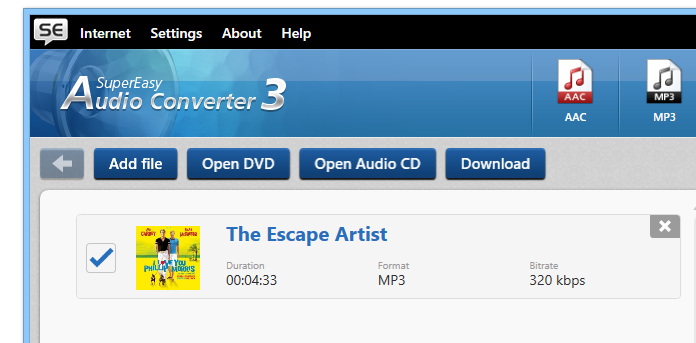 Supereasy Audio Converter Free