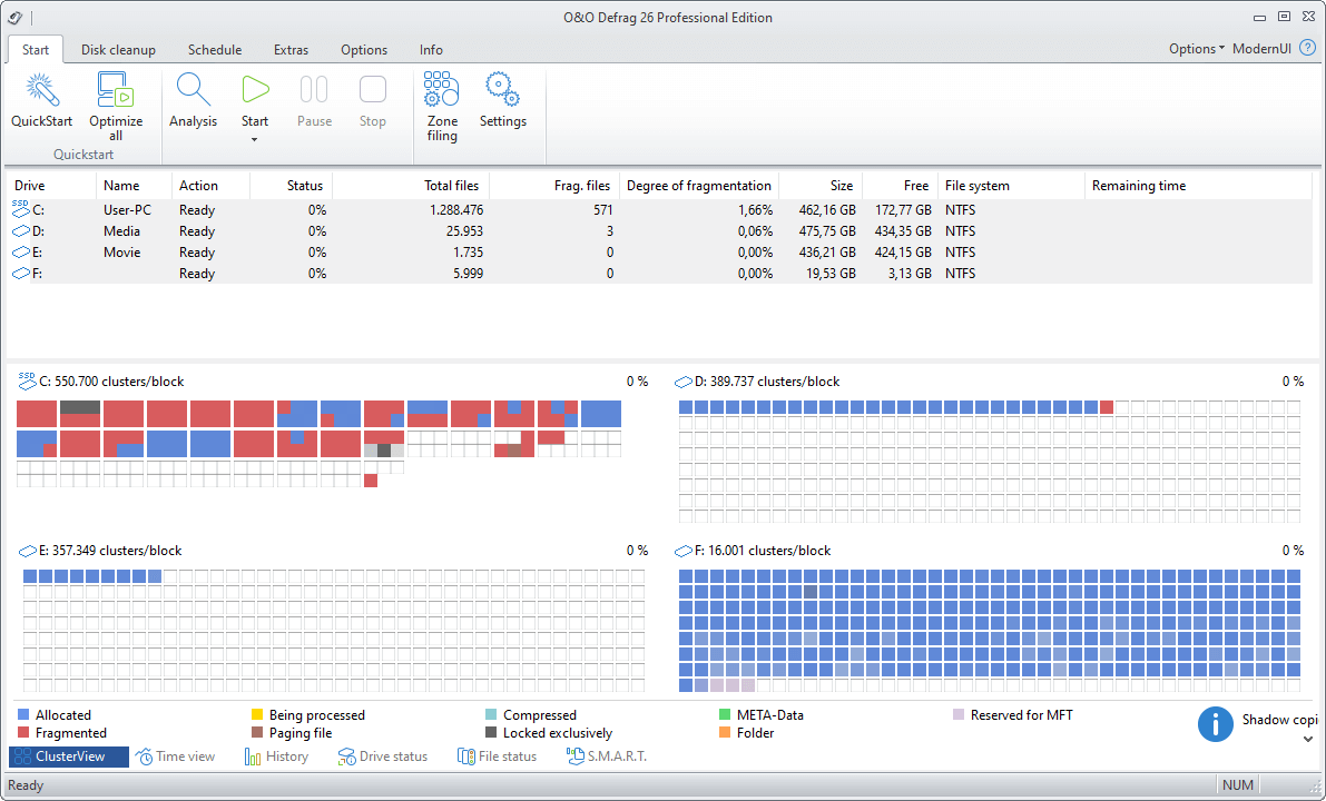 O&O Defrag Crack 