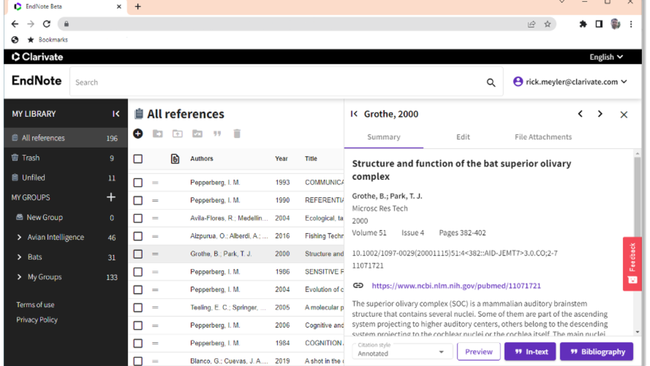 EndNote Crack Free Download