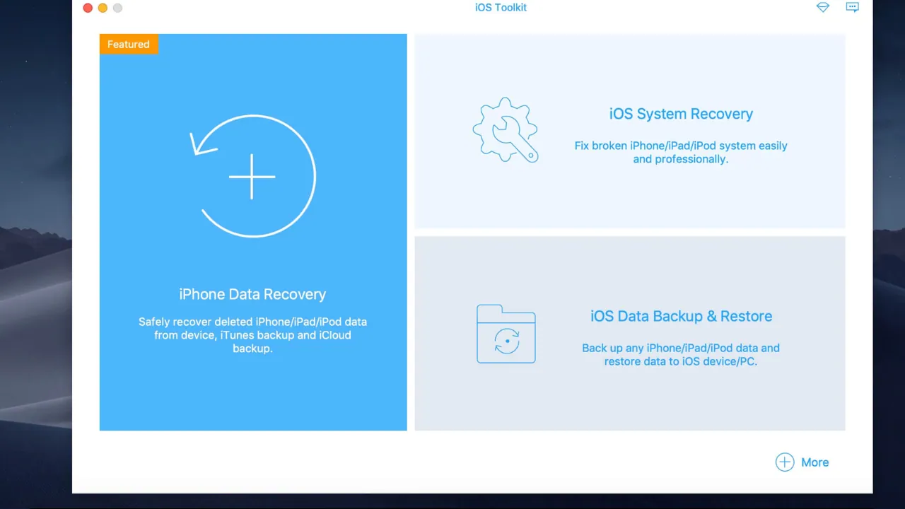 Apeaksoft iOS Toolkit Crack 