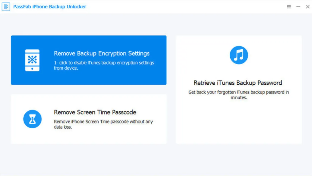 PassFab iPhone Backup Unlocker Crack 