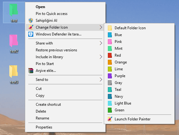 Folder Painter Crack