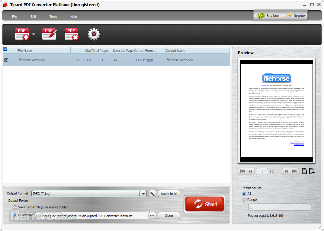 tipard-pdf-converter-screenshot-01