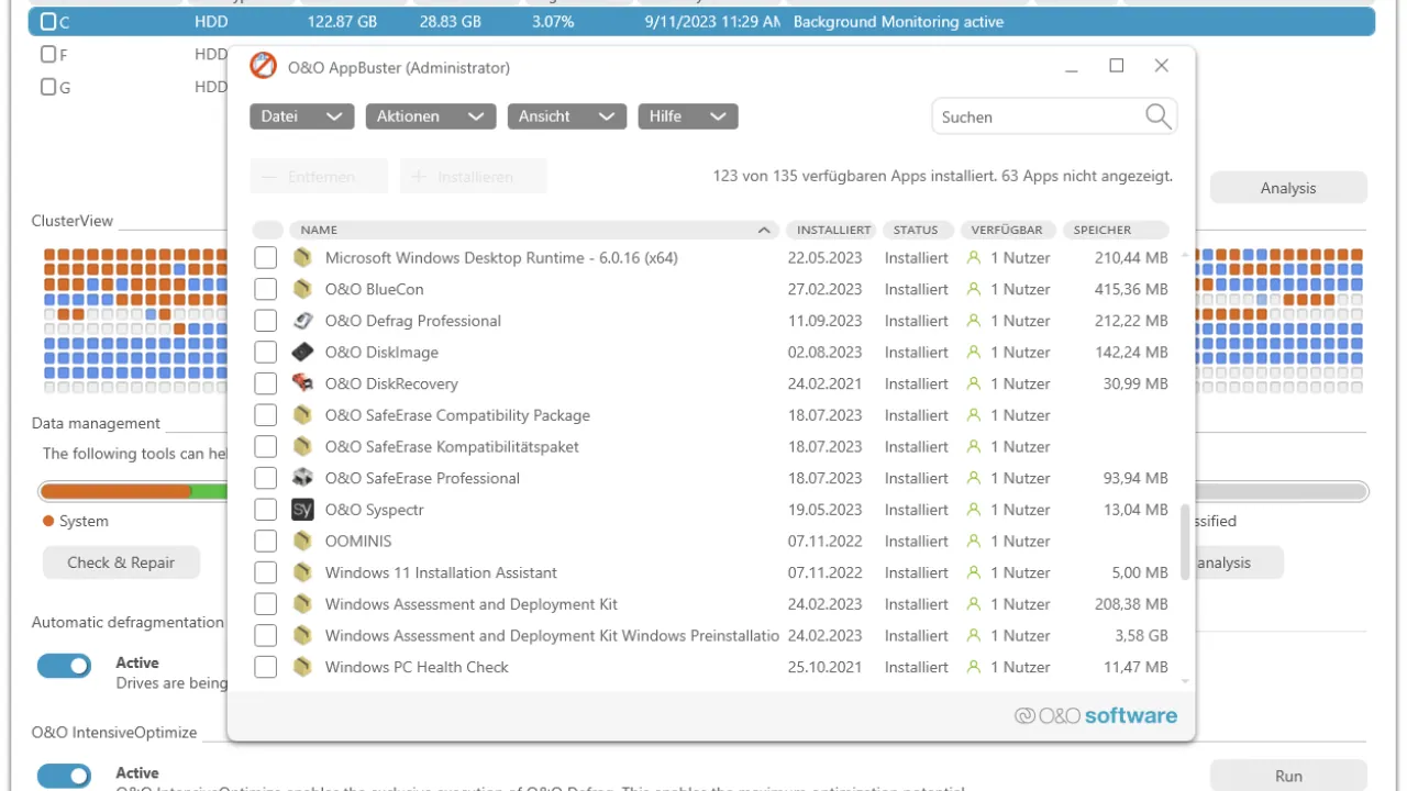 O&O Defrag Professional Keygen
