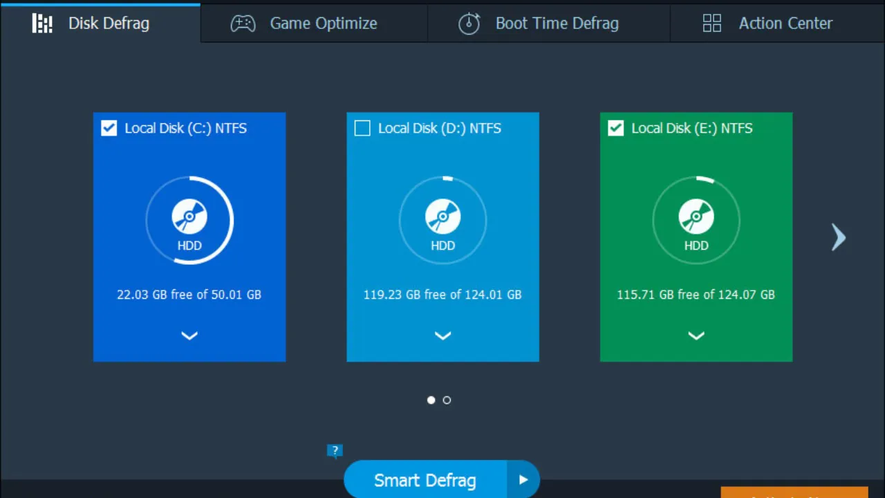 IObit Smart Defrag Crack 