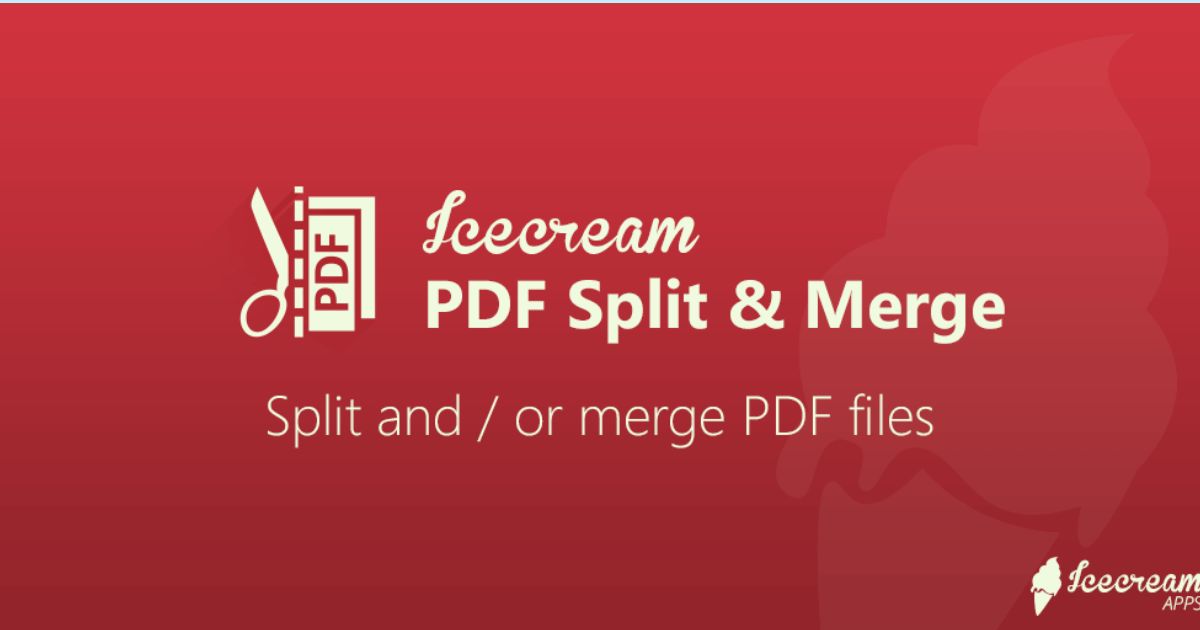 Icecream PDF Split and Merge Crack 