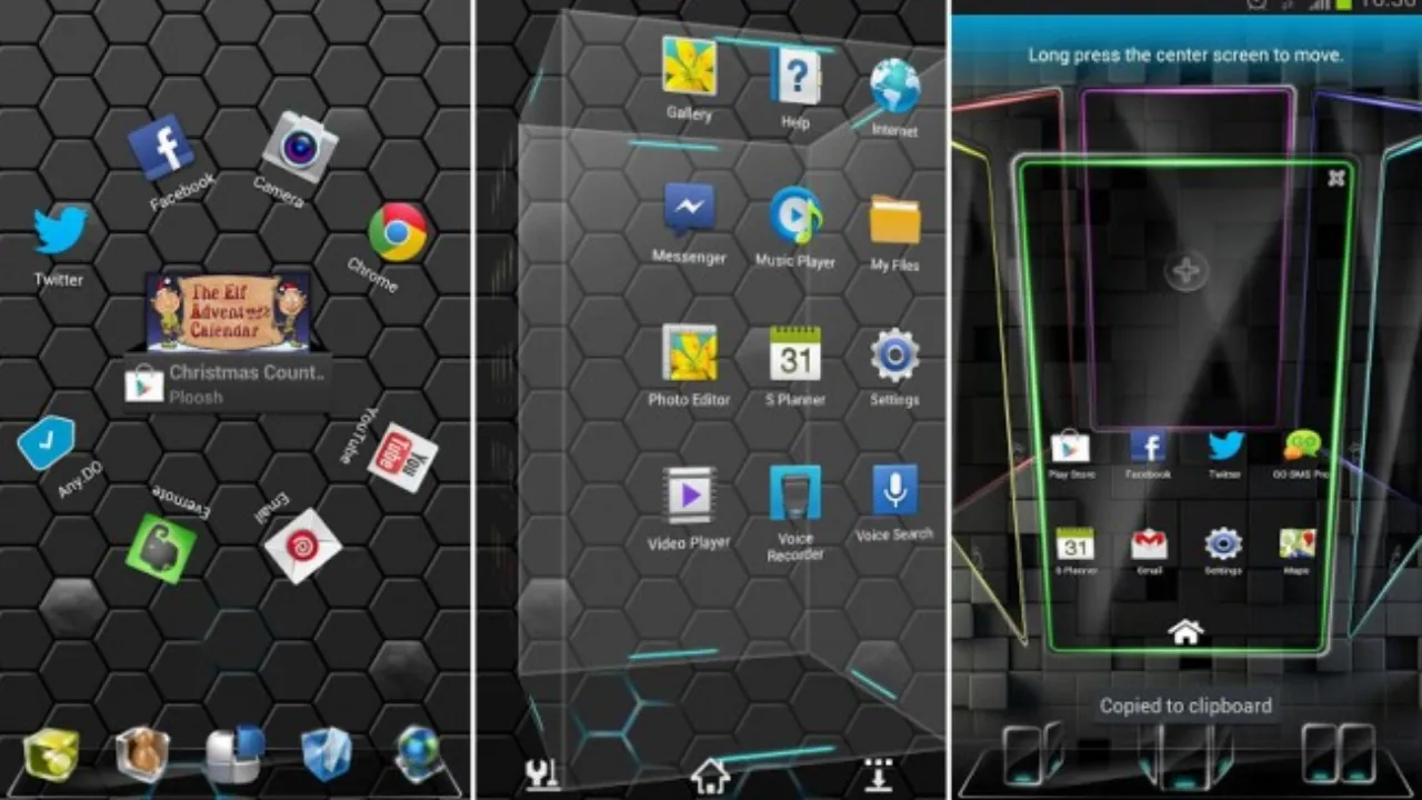 Next Launcher 3D Shell Free 