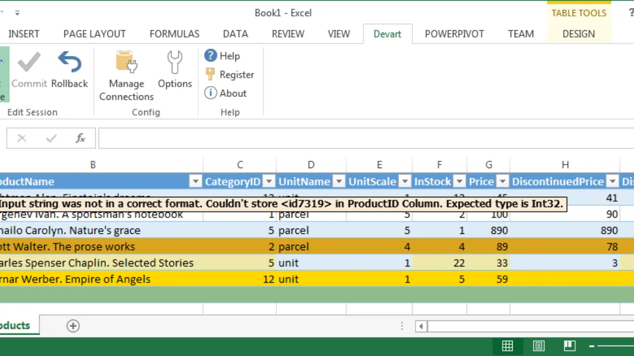 Devart Excel Add-Ins Download
