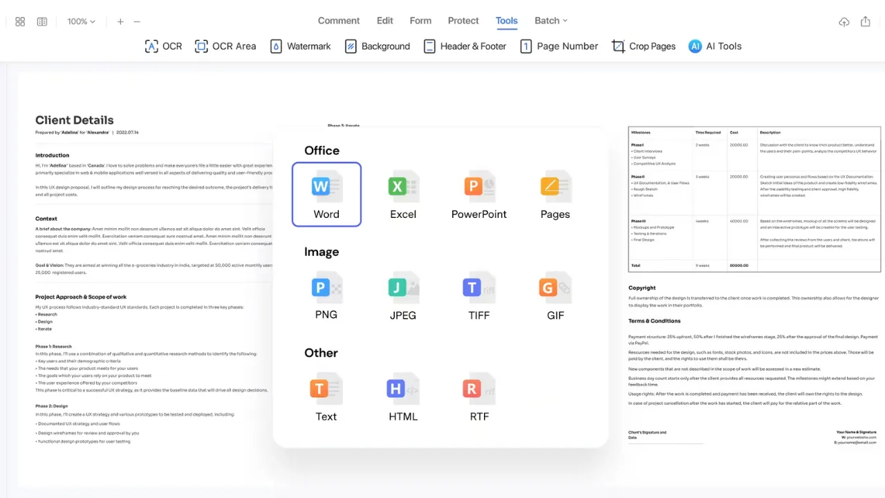 Wondershare PDFelement Free Download 