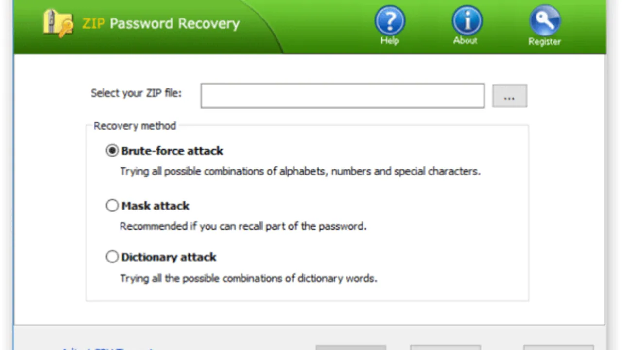 Zip Password Recover Free 