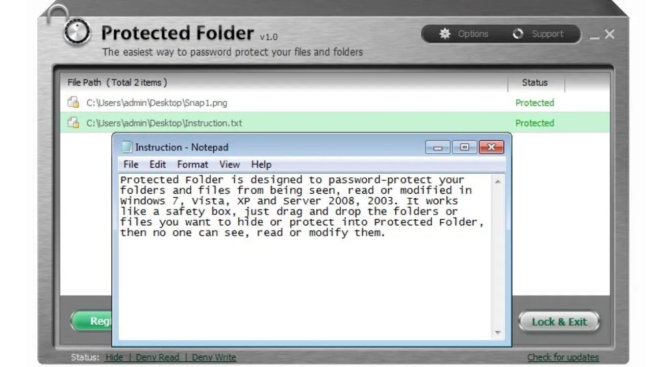 IOBit Protected Folder Pro Free
