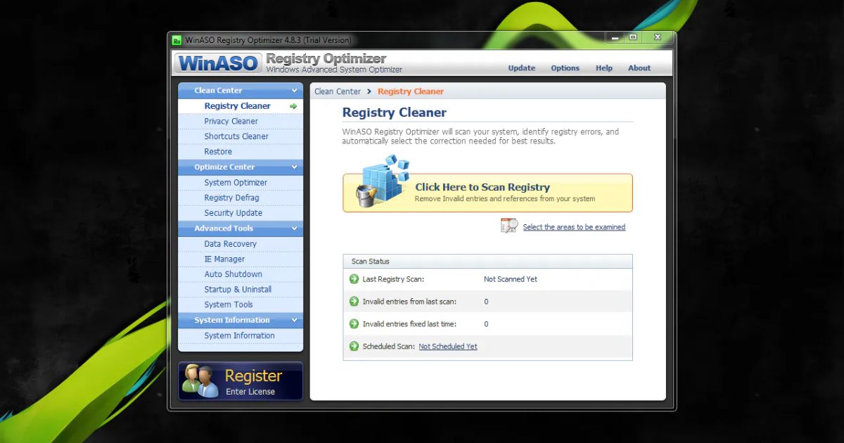 Winaso Registry Optimizer License Key 